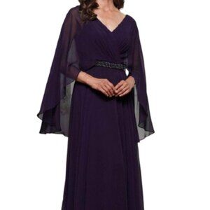 NWT Marsoni MV1350 Beaded Aubergine Size 22